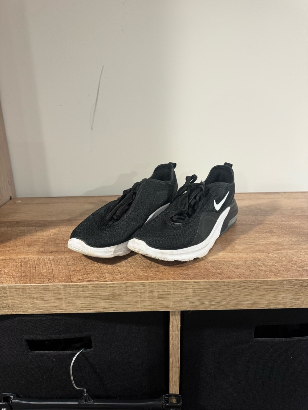 Nike Women's Black and White Sneakers - Picture 2 of 5
